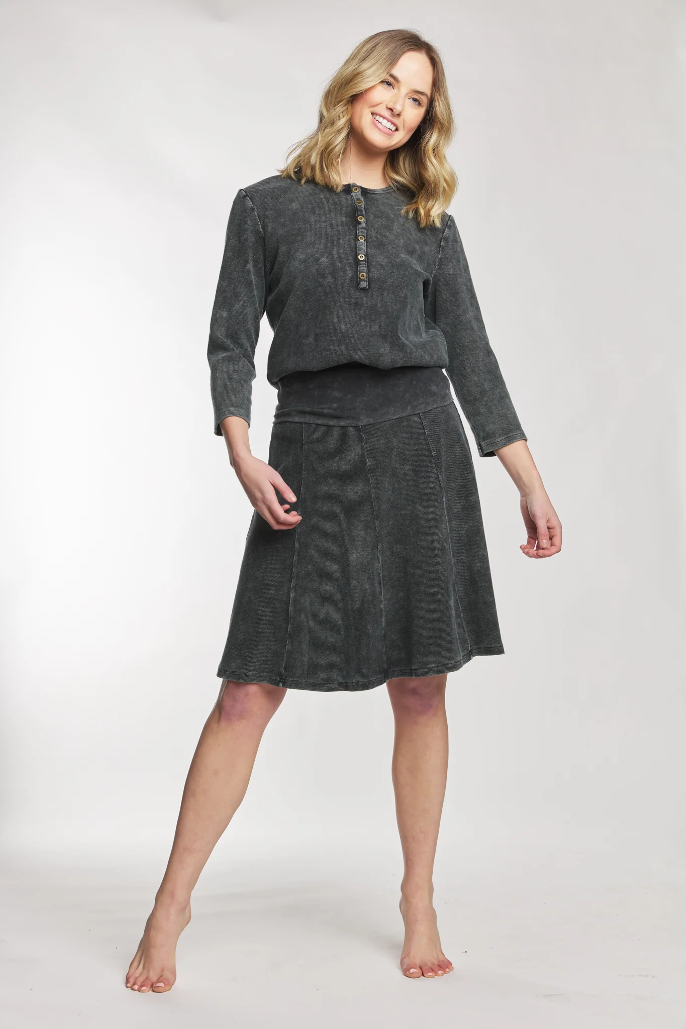 Black Wash Skirt