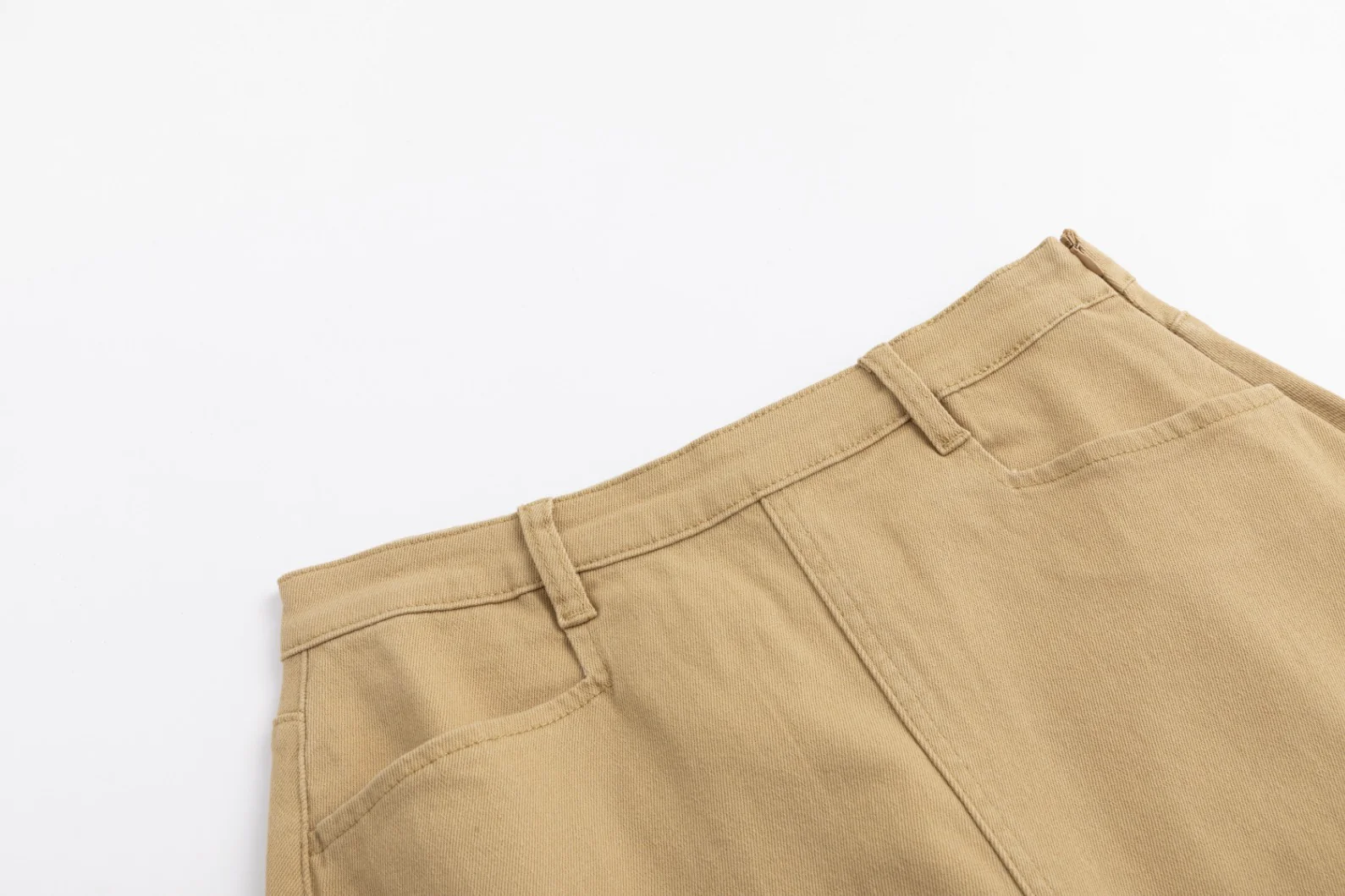 Basic Denim Skirt - Desert - Image 5