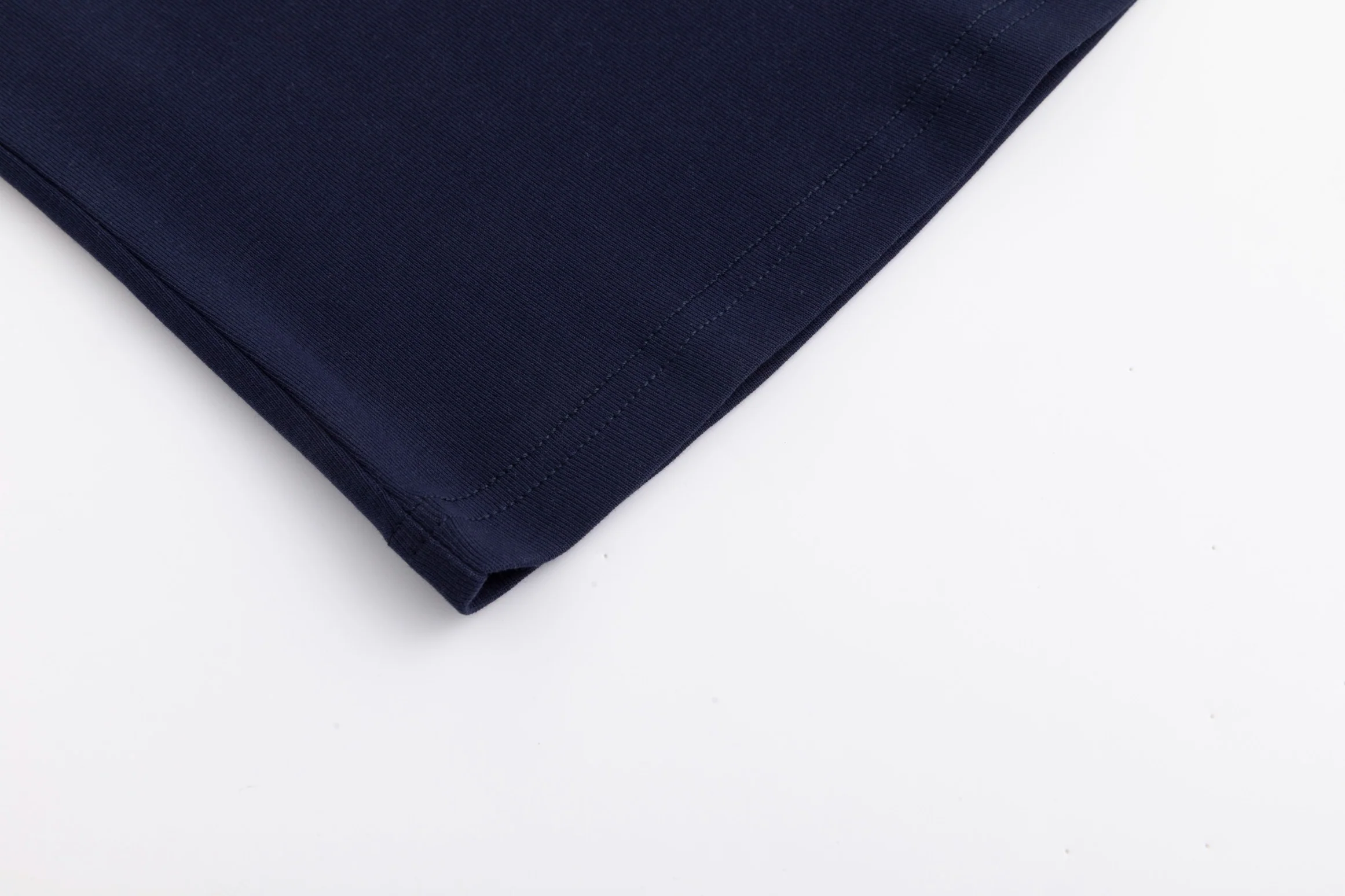 Basic Flat Tee - Navy - Image 5