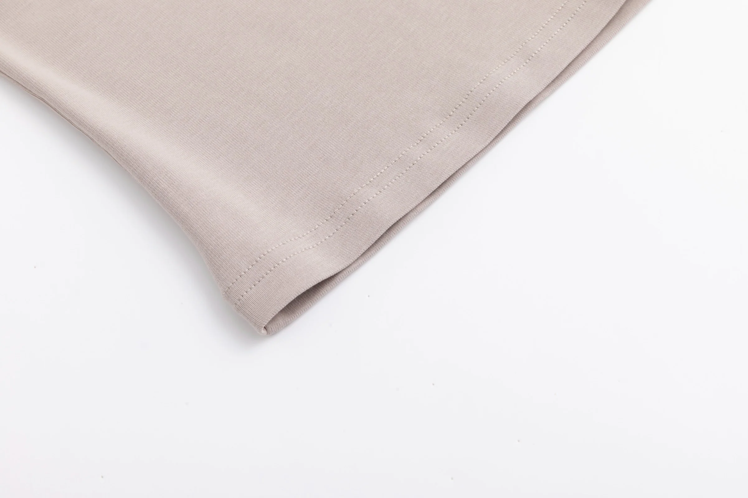Basic Flat Tee -Stone - Image 5