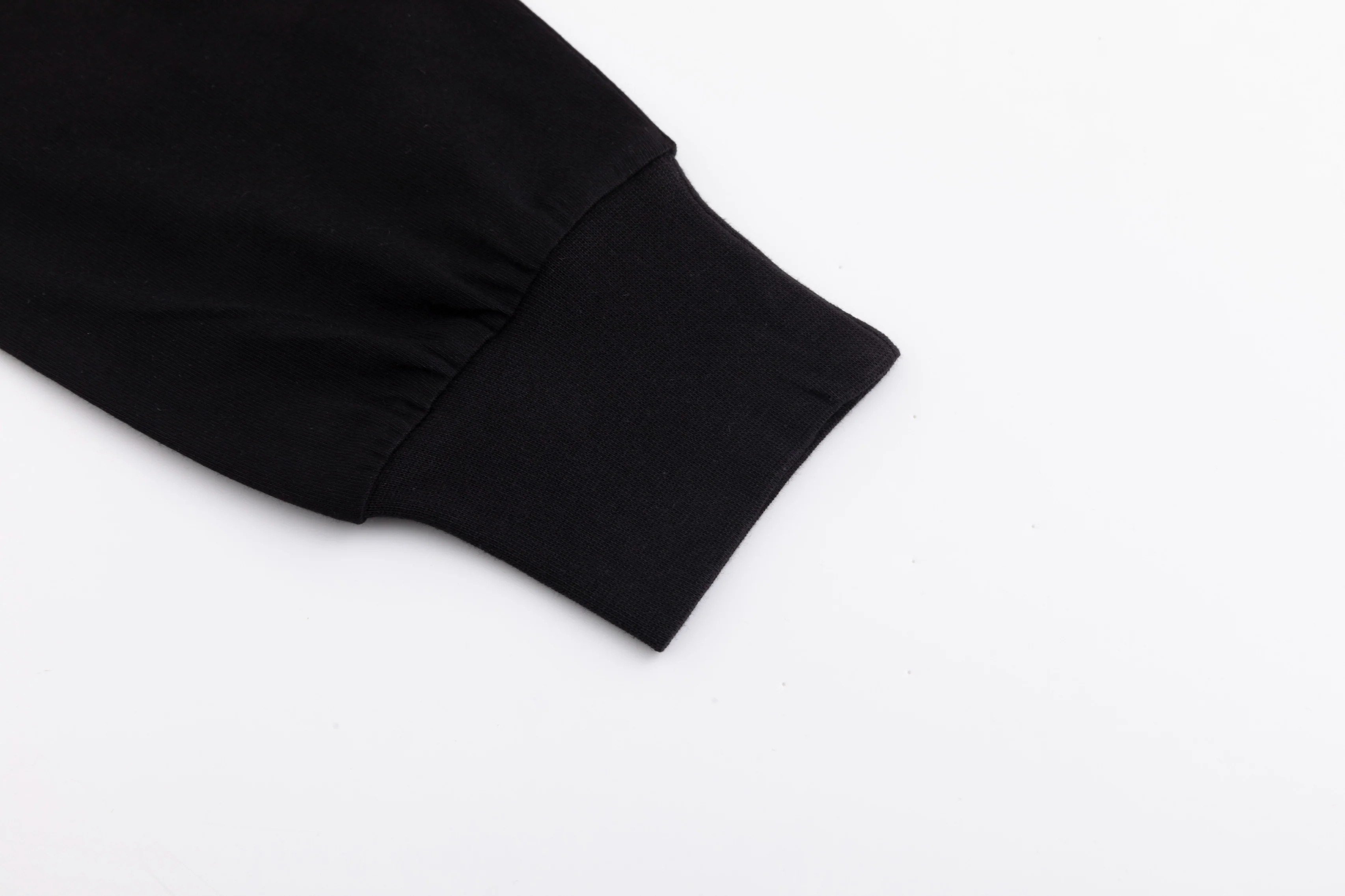 Basic Placket Dolman - Black - Image 3