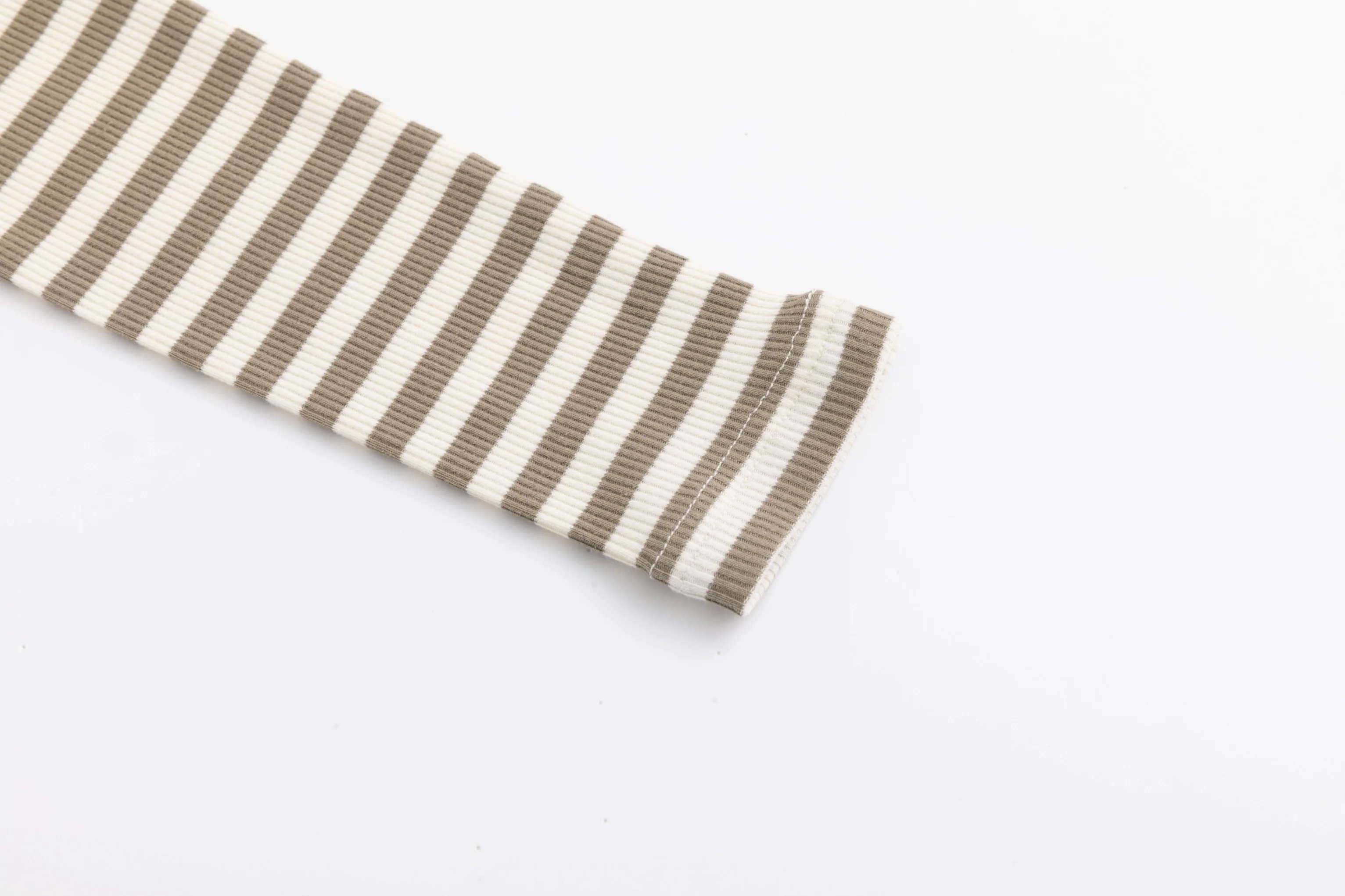 Basic Stripe Tee - Green Moss - Image 5