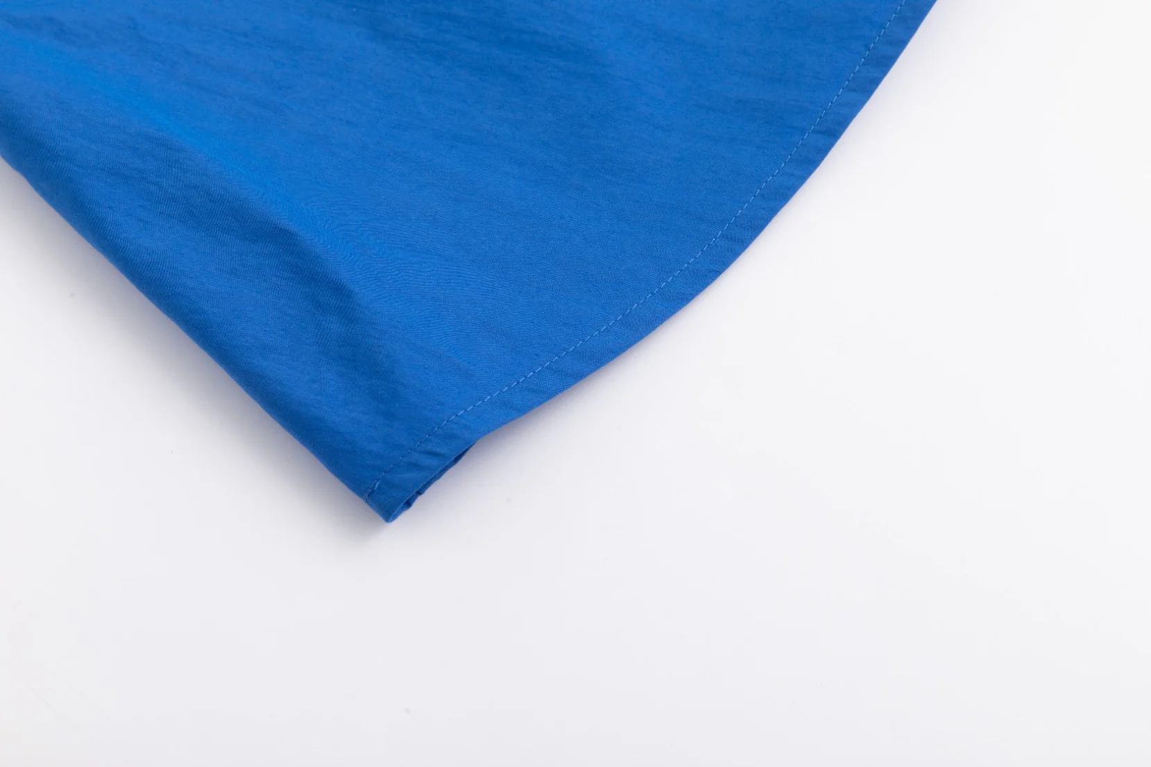Royal Blue Drawstring Circle Skirt - Image 5