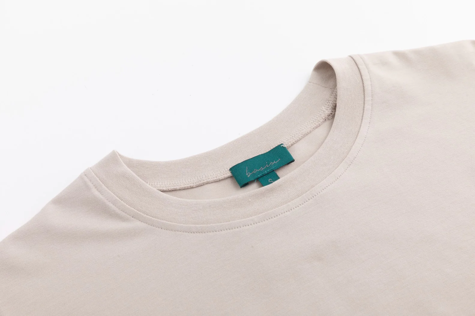 Simple Box Tee - Parchment - Image 6
