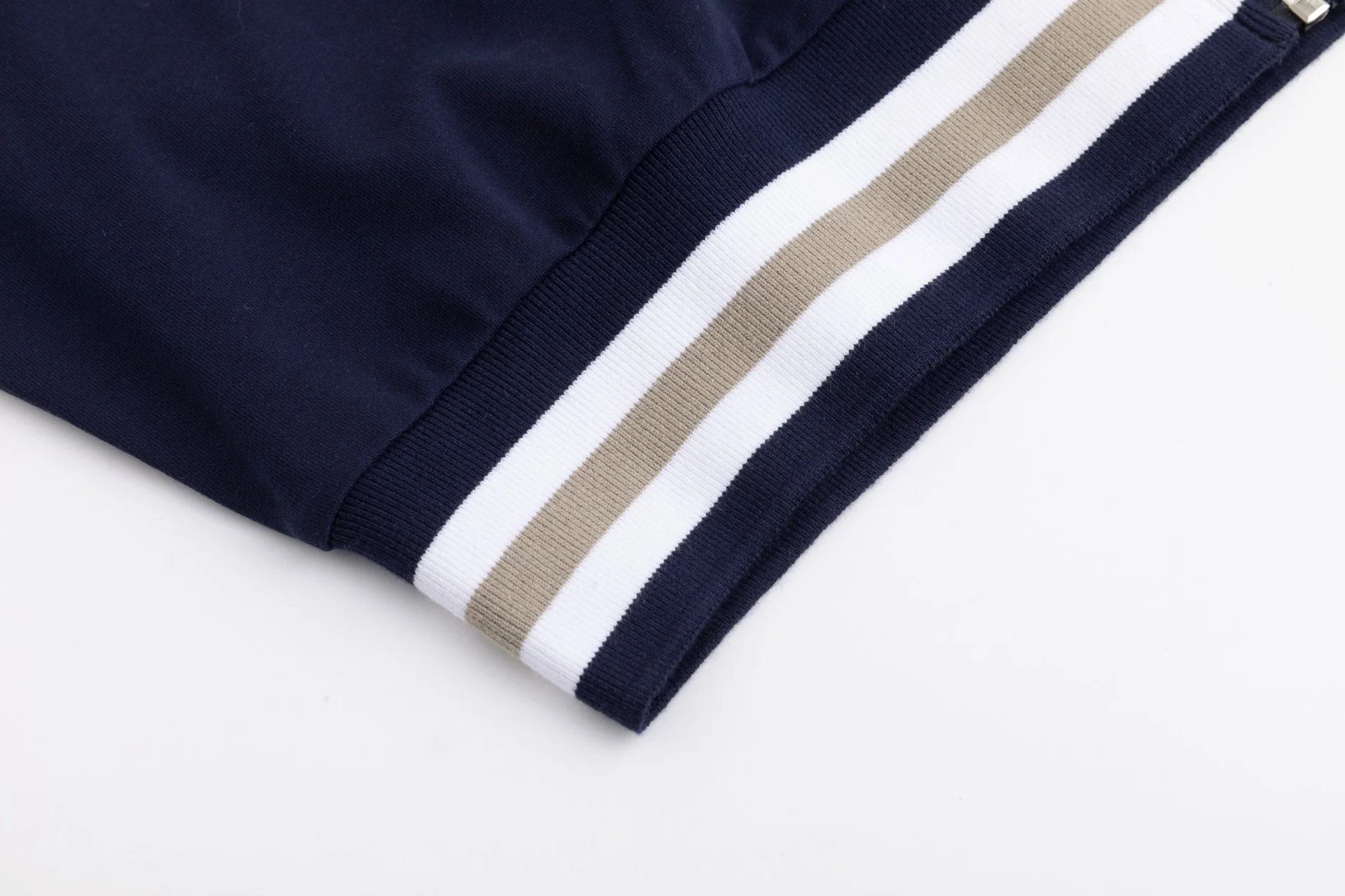 Stripe Band Hoodie - Midnight - Image 5