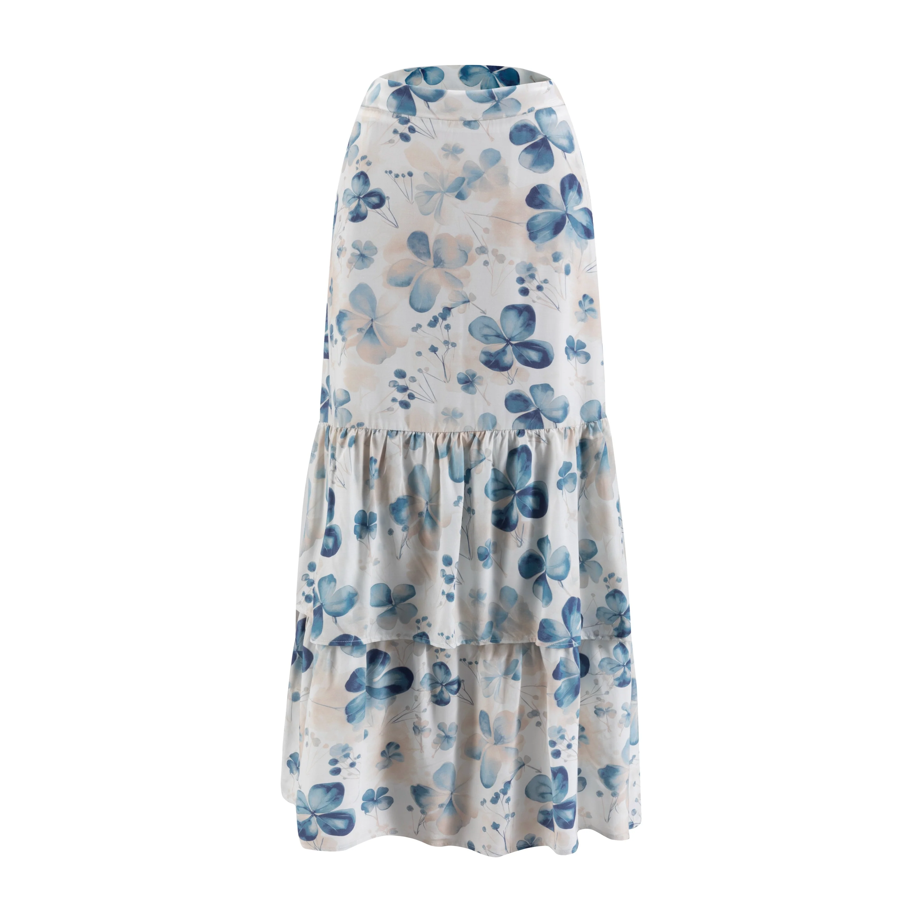 Blue Layered Skirt - Image 2