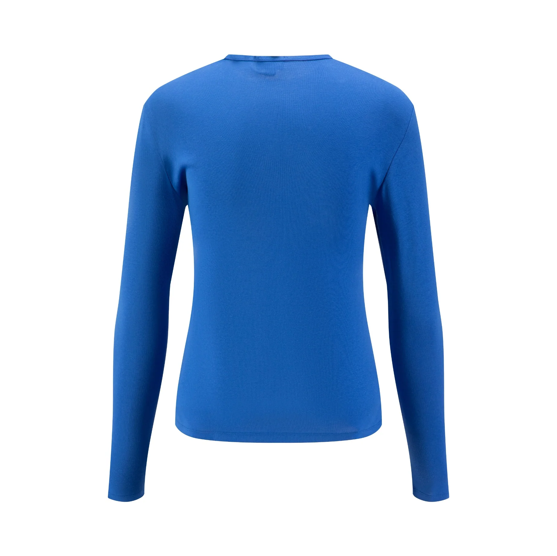 Basic Solid T-Shirt - Royal Blue - Image 2