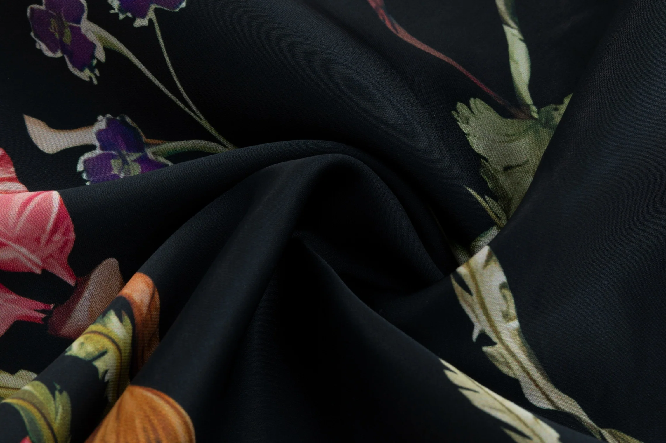 Multicolor Plants Printed Dress - Image 6